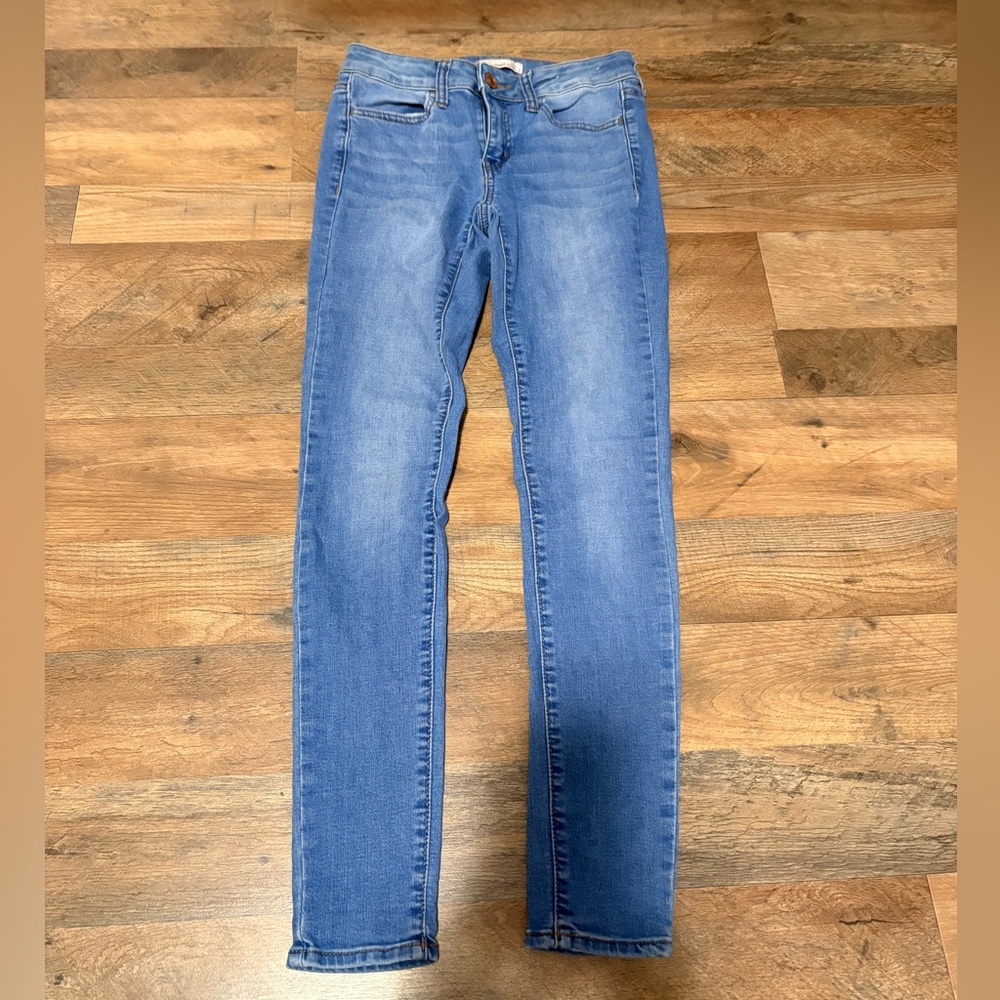 SO Women's Denim Blue Skinny Jeans